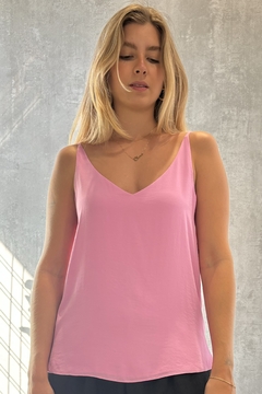 BLUSA ALCINHA CREPE BLUSH