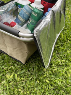 Canasta plegable refrigerante