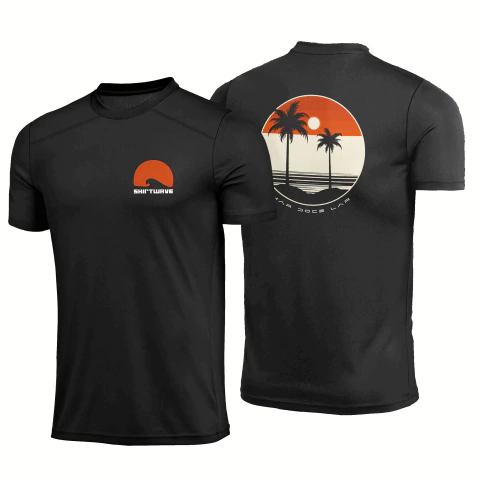 Camisa Shirtwave Mar Doce Lar Poliamida Preta - comprar online