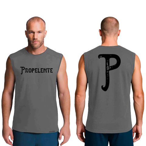 Regata Propelente Algodão Cinza ou Preta - comprar online