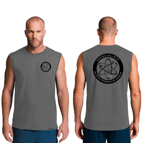 Regata .Especialista Pós em Balística FC Algodão Cinza ou Preta - comprar online