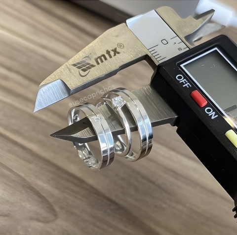 Alianças boston + anel solitario - comprar online