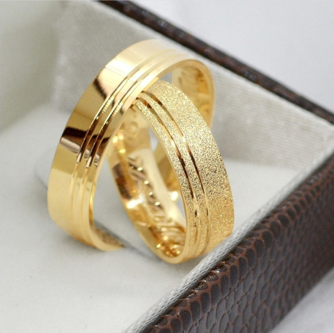 Par de alianças + anel - comprar online