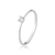 Par de Alianças Ferrara 3mm + Anel solitario - comprar online