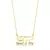 Colar prata com banho ouro 18k