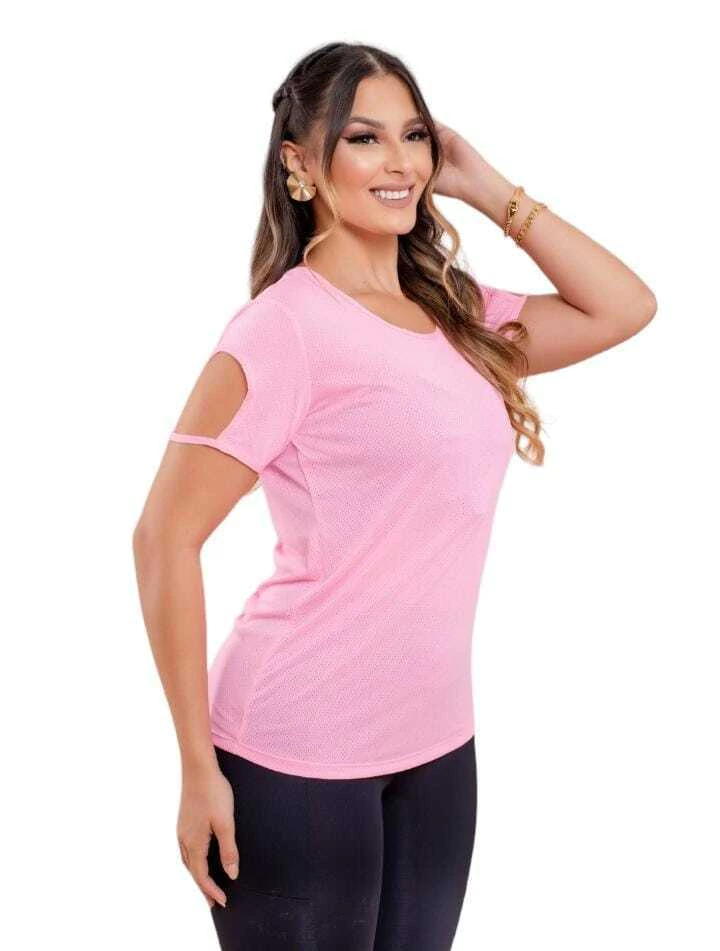 BLUSA DET MANGA REF:1014