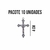 ATACADO - CRUCIFIXO JESUS 4CM - 10 UNIDADES na internet