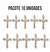 ATACADO - CRUCIFIXO JESUS 4CM - 10 UNIDADES