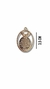 PINGENTE ORAÇÃO DIVINO 3,5CM - comprar online