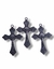 CRUCIFIXO 4,5CM PRATA VELHO