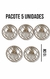 ATACADO - APLIQUE APARECIDA 10CM - 5 UNIDADES