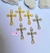 CRUCIFIXO 2,5CM - 5 UNIDADES - loja online