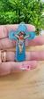 CRUZ INFANTIL AZUL BEBÊ 5 CM EM ACRÍLICO - comprar online