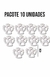 ATACADO - ANJINHO VAZADO - 10 UNIDADES - comprar online