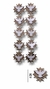 APLIQUE DIVINO EM MDF 4CM - 10UNIDADES