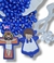 KIT TERÇO INFANTIL EMBORRACHADO - AZUL ROYAL