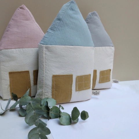 Almohadón Casita