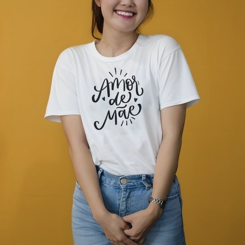 Camiseta Amor de Mãe - comprar online