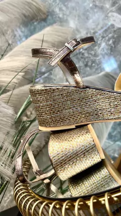 SANDALIA ALTA GAMA #654 - tienda online