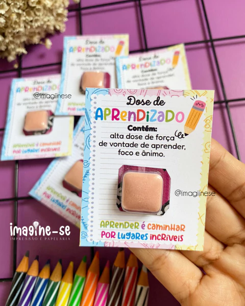 Arquivo digital _ Card chiclete dose de aprendizado