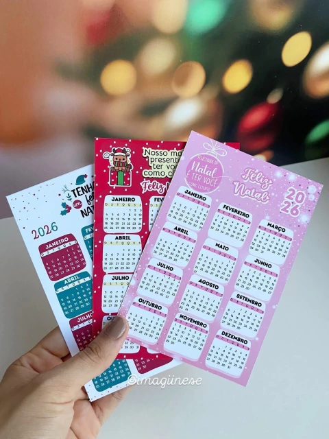 Arquivo digital _ Calendário 10x14 2026 _natal - comprar online