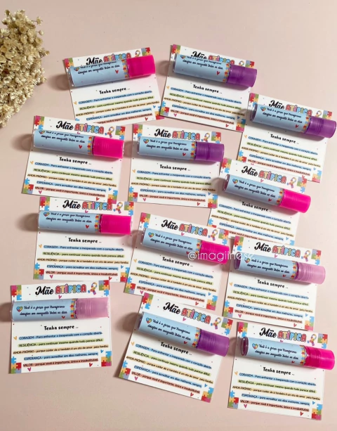Arquivo digital PARA IMPRESSÃO _ CARTÃO E RÓTULO GLOSS LABIAL _ MÃE ATÍPICA - comprar online