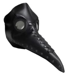 Mascara doctor peste negra cuervo