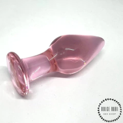 Glass Plug de Vidrio Rosa - comprar online