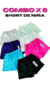COMBO X 6 SHORT DE NIÑA (PREMIUM) - comprar online