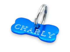 Chapita Small bone en color azul