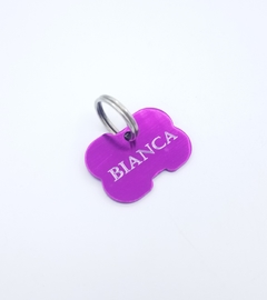 Magnus canin hueso mediano anodizado color violeta - tienda online