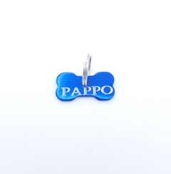 Chapita Small bone en color azul