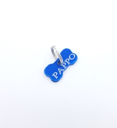 Chapita Small bone en color azul - comprar online