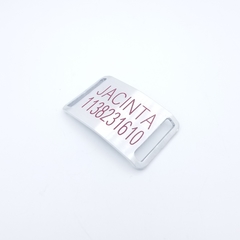 Chapita pasador para collares de 3cm de ancho