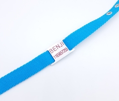 Chapita pasador para collares de 2cm de ancho + collar color turquesa - comprar online