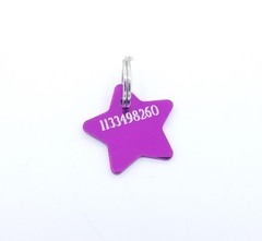 Chapita estrellita color violeta - comprar online