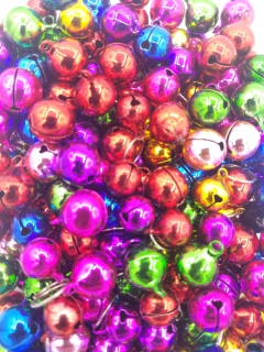 Cascabel cencerro divertido para mascotas x 10 unidades - Medallas para Perros