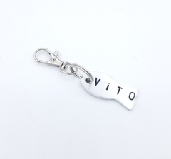 Mini mosqueton para chapitas - tienda online