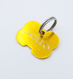 Magnus canin hueso mediano anodizado color dorado en internet