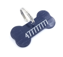 Super hueso anodizado color negro - tienda online