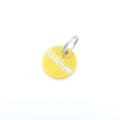 Chapita MiniRoda de color dorado - Medallas para Perros