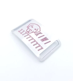 Chapita Pasador con dibujo de Labrador para collares de 3cm de ancho - comprar online