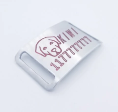 Chapita Pasador con dibujo de Labrador para collares de 3cm de ancho - Medallas para Perros