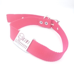 Imagen de Chapita Pasador con dibujo de Labrador para collares de 3cm de ancho + collar a eleccion