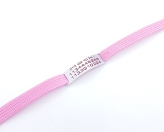 Chapita pasador de gatos+ linea extra + Collar elastizado Rosa - comprar online