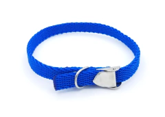 Collar Reforzado de Gatos Azul de 1cm de ancho - comprar online