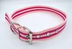 Chapita Perro Pasador Grande 3 Lineas+ Collar FRESH 3x65cm en internet