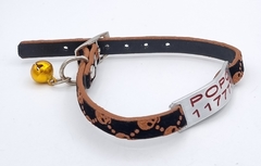 Chapitas Para Gatos Pasador + Collar De 1 Cm Skull 2 - comprar online
