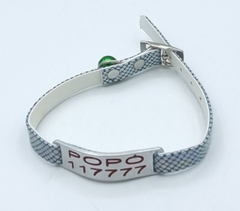 Chapitas Para Gatos Pasador + Collar De 1 Cm Snake 3