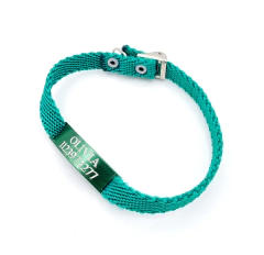 Chapita Gato Pasador VERDE+ Collar 1 Cm Reforzado VERDE en internet